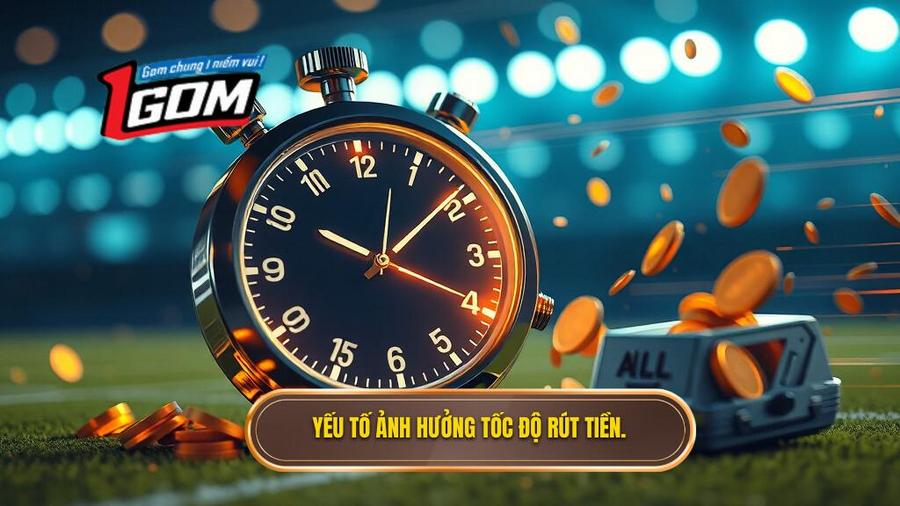 Các yếu tố quyết định tốc độ rút tiền khi chơi kèo bóng đá