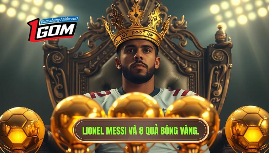 Lionel Messi – Vị vua không ngai với 8 Quả Bóng Vàng
